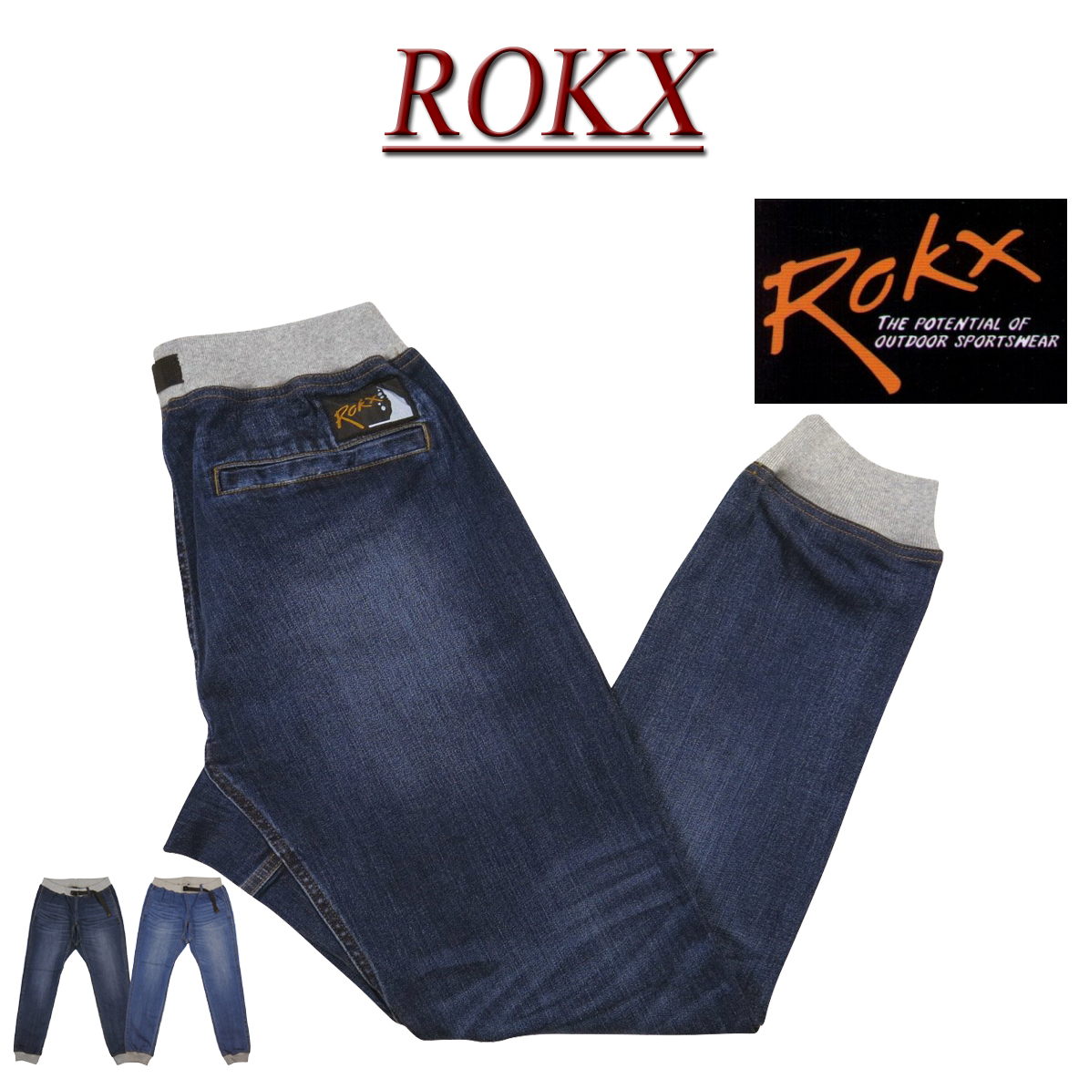 【楽天市場】【2色4サイズ】 ry671 新品 ROKX ロックス 