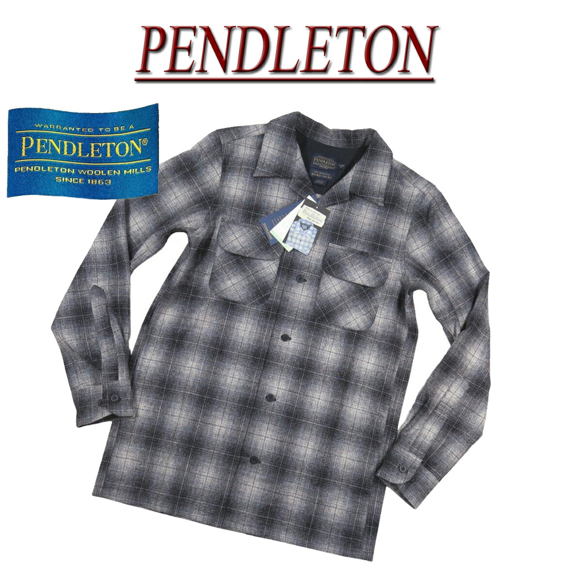 楽天市場】【5サイズ】 ac571 新品 PENDLETON CANYON SHIRT FITTED