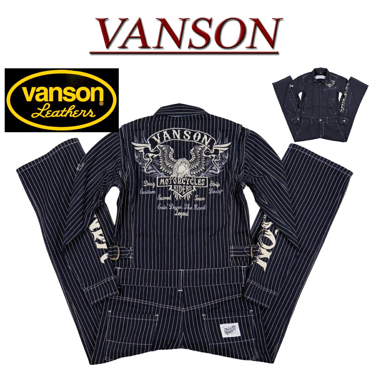 楽天市場】【5サイズ】 nb081 新品 VANSON フライングスター ロゴ刺繍