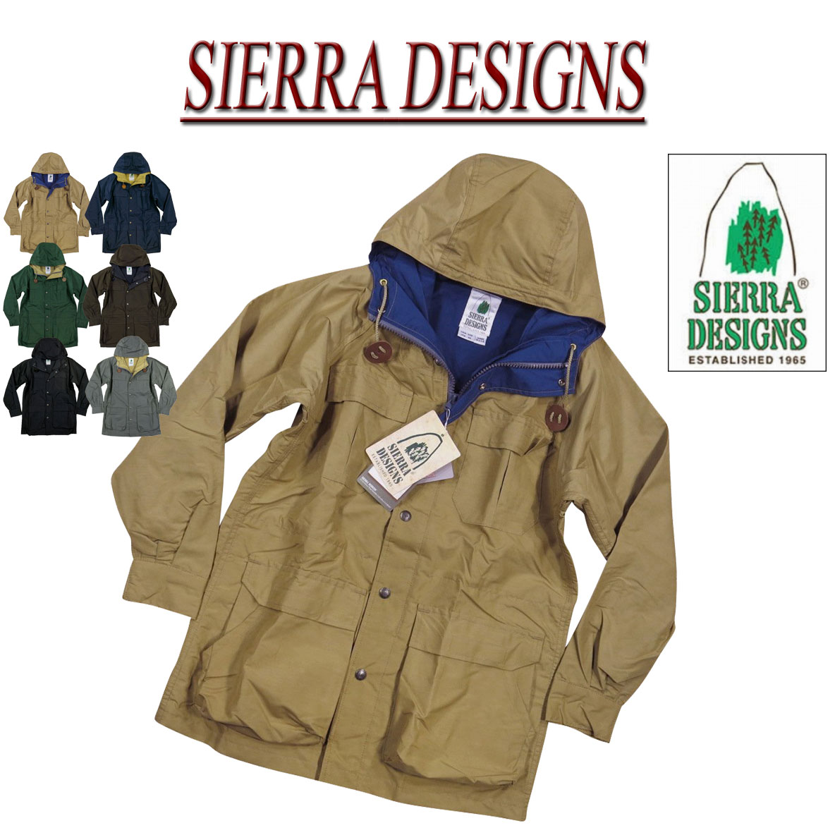 楽天市場】【定番 4色6サイズ】 jb881 新品 SIERRA DESIGNS 