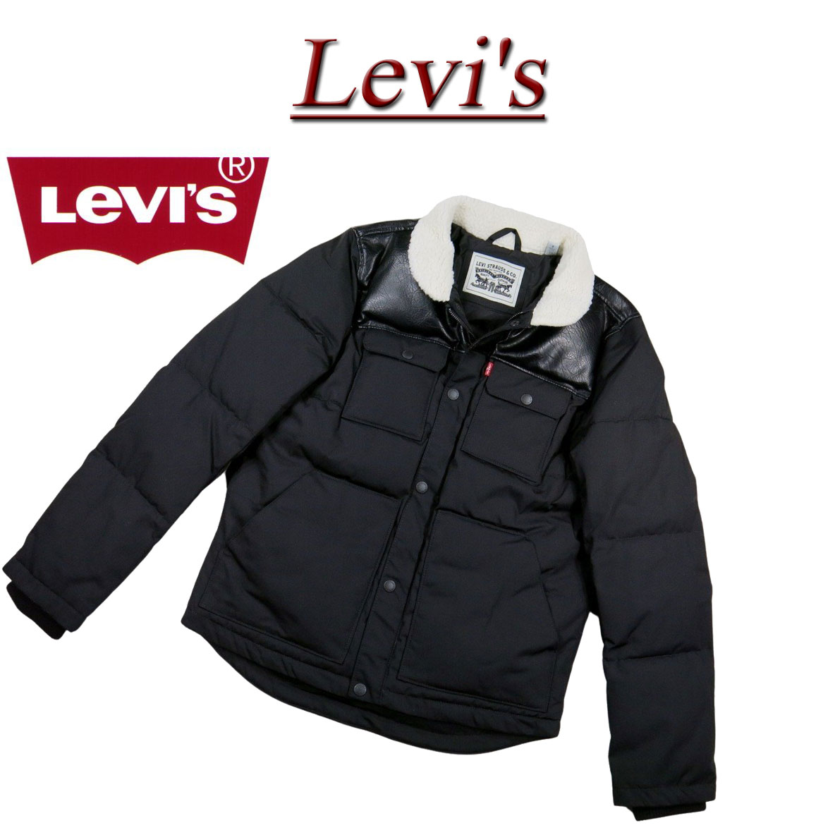 楽天市場】【5サイズ】 af351 新品 Levis USライン シェルパ