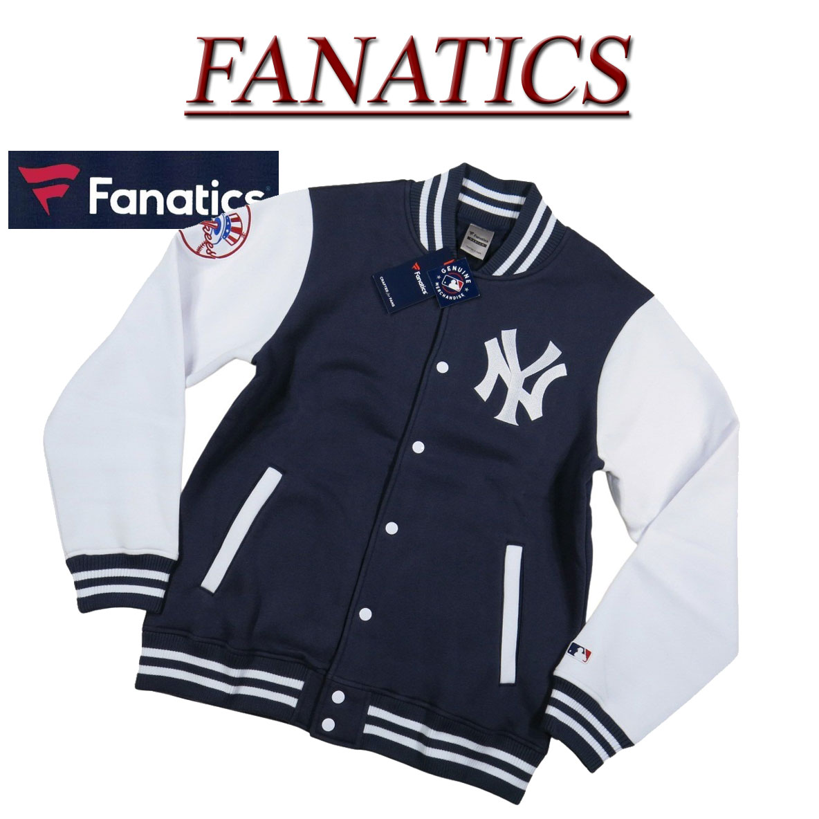 Majestic × NY.Yankees MLB公式もの スタジアムジャンパー-