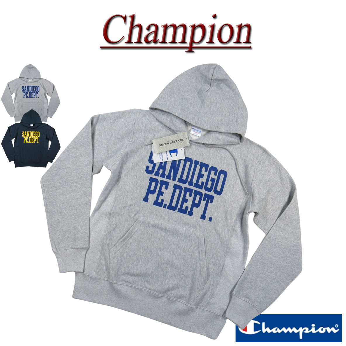 楽天市場】【2色4サイズ】 jc673 新品 Champion REVERSE WEAVE