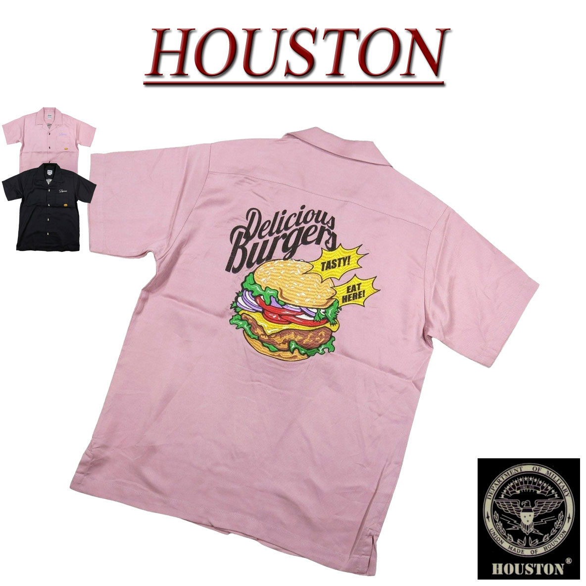 楽天市場】HOUSTONヒューストン◇HST BOWLING SHIRT◇◇HOT DOG