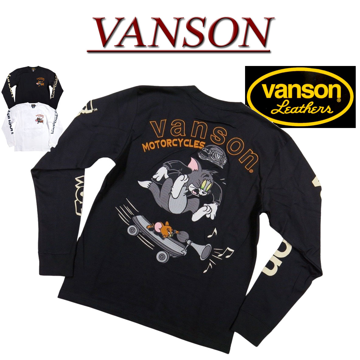 楽天市場】【4サイズ】 nc642 新品 VANSON × LOONEY TUNES コラボ