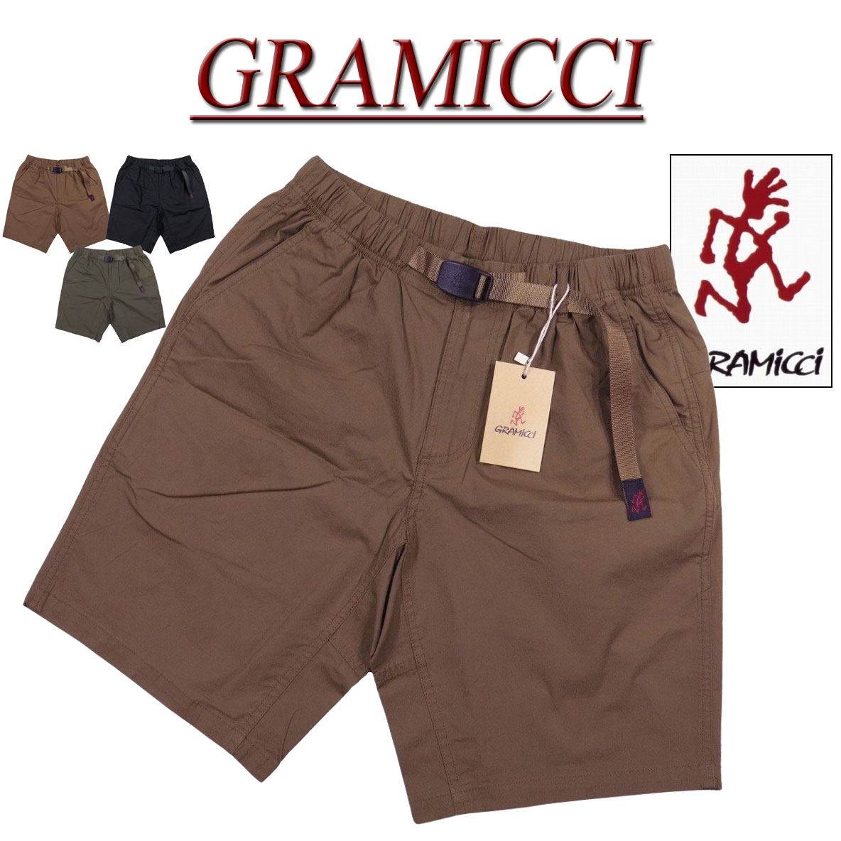 新品 定価17600 GRAMICCI リップストップナイロン カーゴ ロングパンツ XL アーミーグリーン 2WAY ショーツ グラミチ メンズ Gramicci（グラミチ）の「【GRAMICCI/グラミチ】UTILITY ZIP-OFF