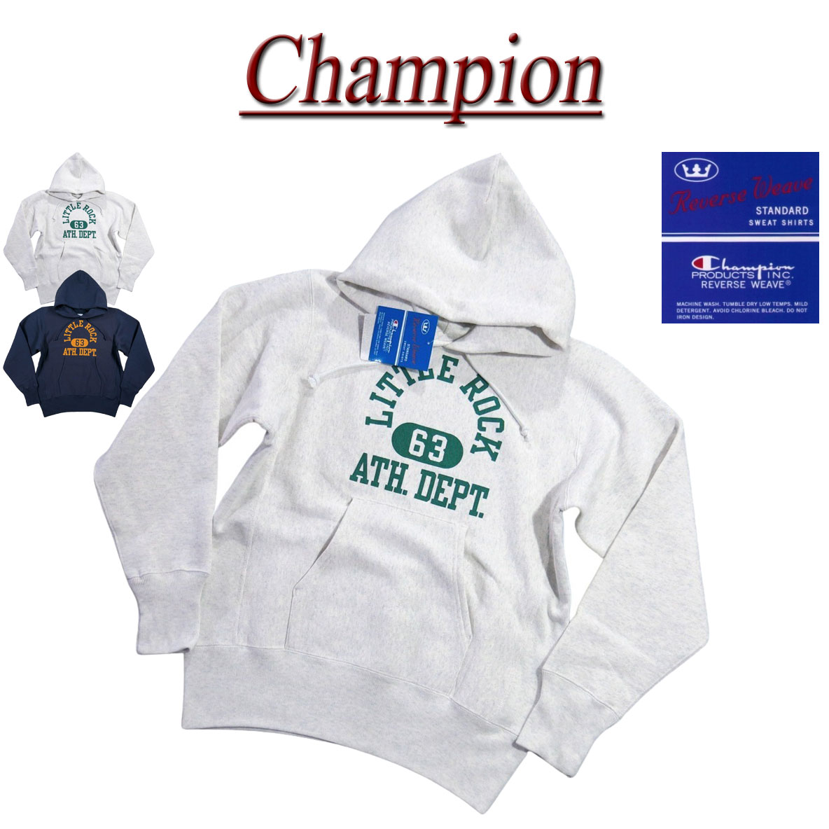 【12/1再入荷! 2025秋冬 2色4大いさ】 jh792 新品 Champion 11.5薬局衡オンス リバースウイーブ 青単下げ札 USA綿織物 染み込みリント ティーシャツ スウェットパーカー C3-C112 メンズ はやりっ子 REVERSE WEAVE ボンネット 調教師 汗水  【smtb-kd】