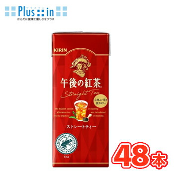 キリン 午後の紅茶 ストレートティー 250ml×24本入/2ケース 紙パック〔紅茶　tea　ティー　お茶　おちゃ　KIRIN　キリン　午後の紅茶〕