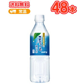 南日本酪農協同 デーリィ 屋久島縄文水 500ml× 24本入 2ケース PETまとめ買い〔南日本酪農協同 ミネラルウォーター 天然水 九州 鹿児島県〕 ペット 送料無料