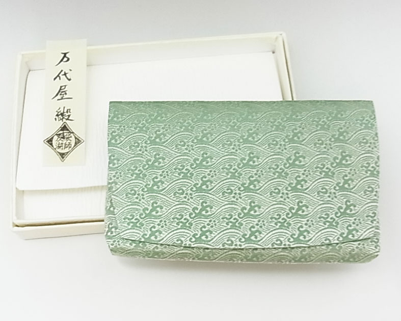土田友湖製懐紙挟み 万代屋緞子｜お茶茶道具十菱 22,176円