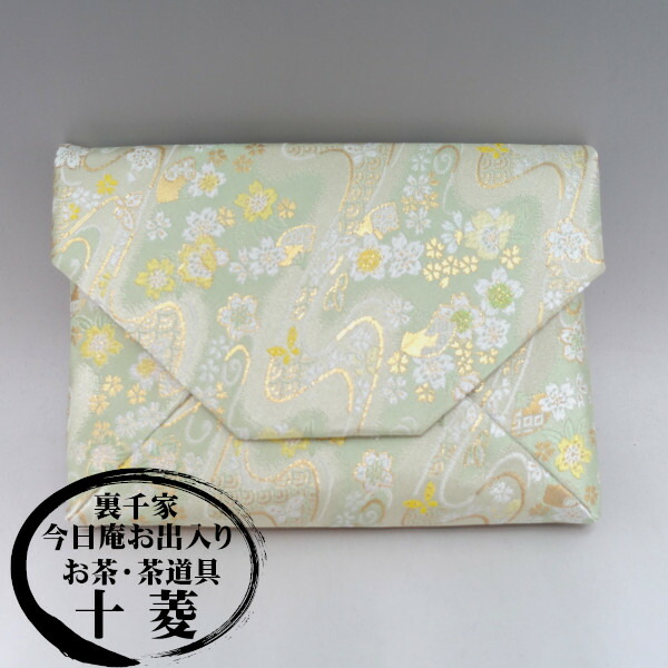 楽天市場】可愛らしい数寄屋袋 菱花模様 交織製スキヤ袋 数奇屋袋 懐中