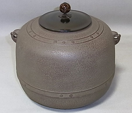 釜師　木村宗哉造　茶道具 楽天市場】木村宗哉作 風炉釜 尻張老松地紋釜 お茶会に : 越中祥栄堂