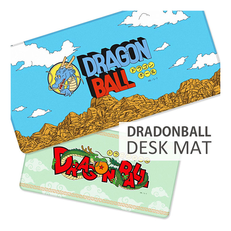 DRAGONBALL ドラゴンボール デスクマット 30cm×60cm 大型マウスパッド すべり止め付き 光学式マウスにも対応 雑貨 ロゴ マウスパッド デスク マット 人気作品 パソコン ゲーミングマウスパッド画像