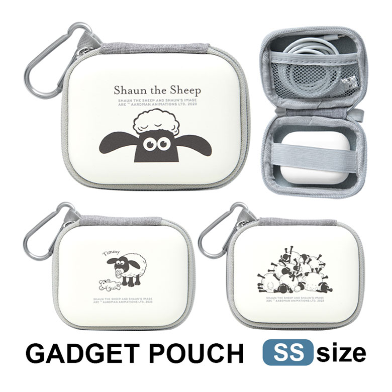 楽天市場】ひつじのショーン ガジェットポーチ SS 手のひらサイズ