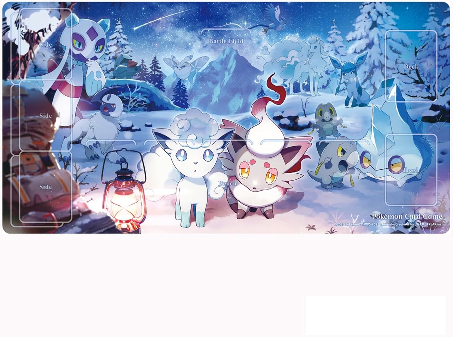 ポケカサプライ Snowy Gathering プレイマット、スリーブセット プレイマット『Snowy Gathering』【サプライ】{-} - カード