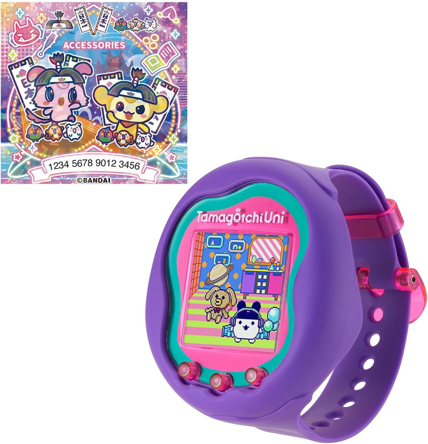 楽天市場】新品 Tamagotchi Uni Purple たまごっちユニ パープル