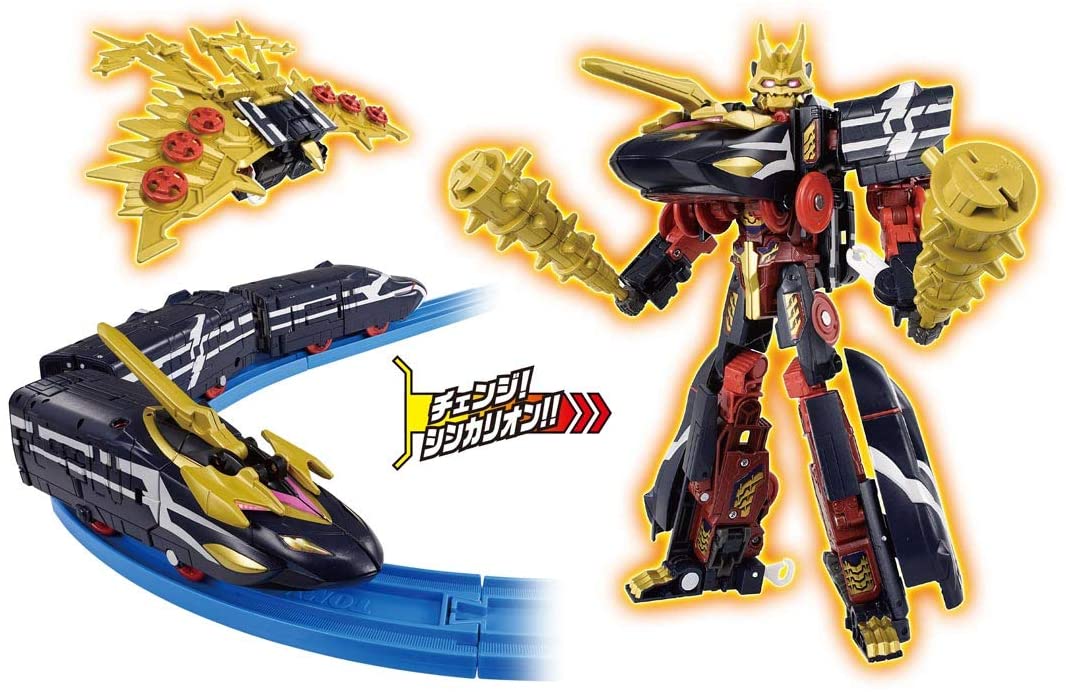 プラレール ブラックシンカリオン DXS08 新幹線変形ロボ DXS 08 ブラックシンカリオン｜徹底解剖｜プラレール｜タカラトミー