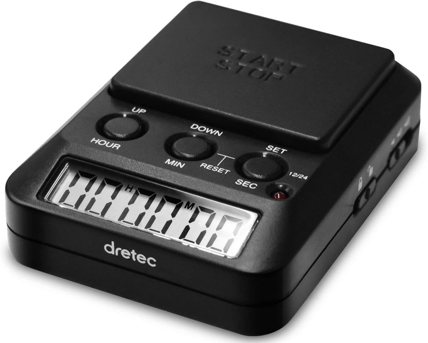 楽天市場 Dretec ドリテック 勉強タイマー タイムアップ2 消音 T 587bk ブラック Jugem 楽天市場店