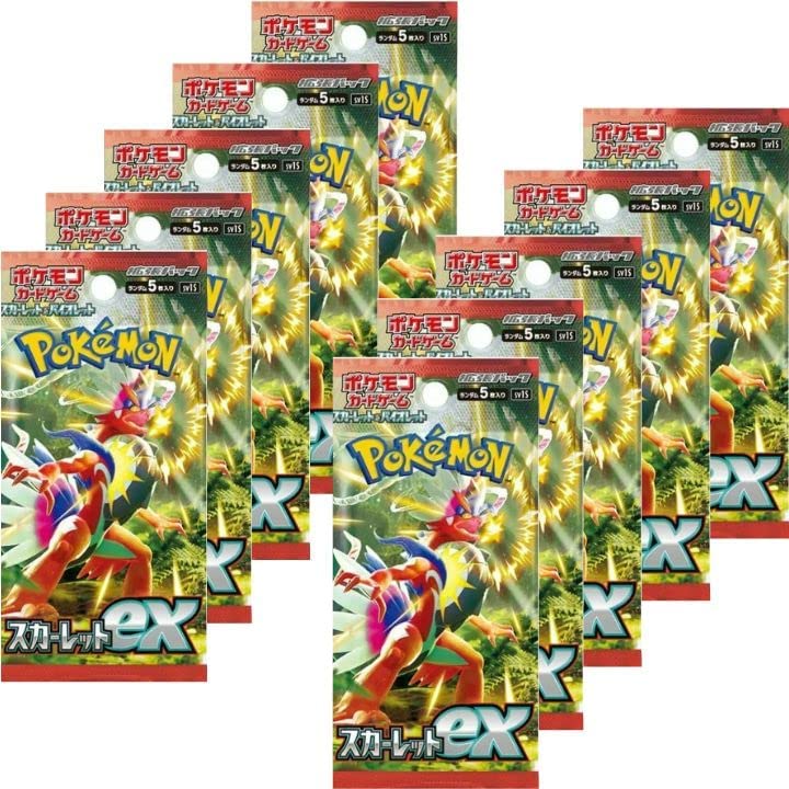 楽天市場】5パックセット ポケモンカードゲーム スカーレット