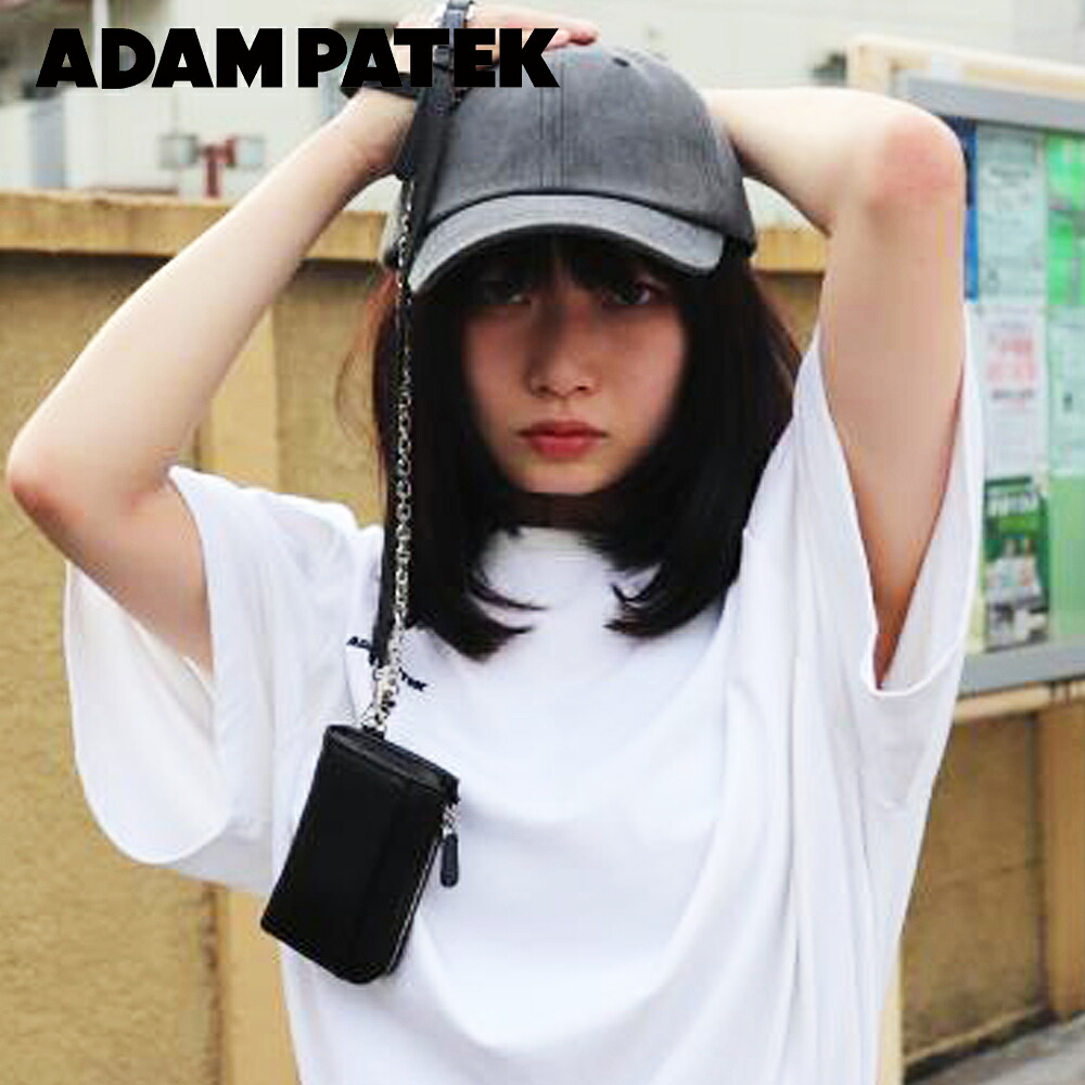 【ADAM PATEK】shrink leather multi coincase/全1色 コインケース 財布 ウォレット レザー 牛革 メンズ レディース ユニセックス