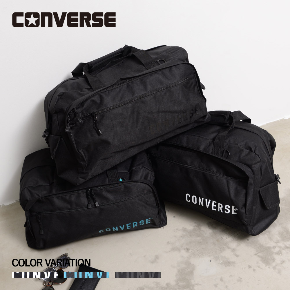 【CONVERSE】CV BOSTON BIG BAG/全3色 ボストンバッグ 行楽 一時滞在学び取る 部活 寄宿舎 メンズ レディース ユニ一発やる