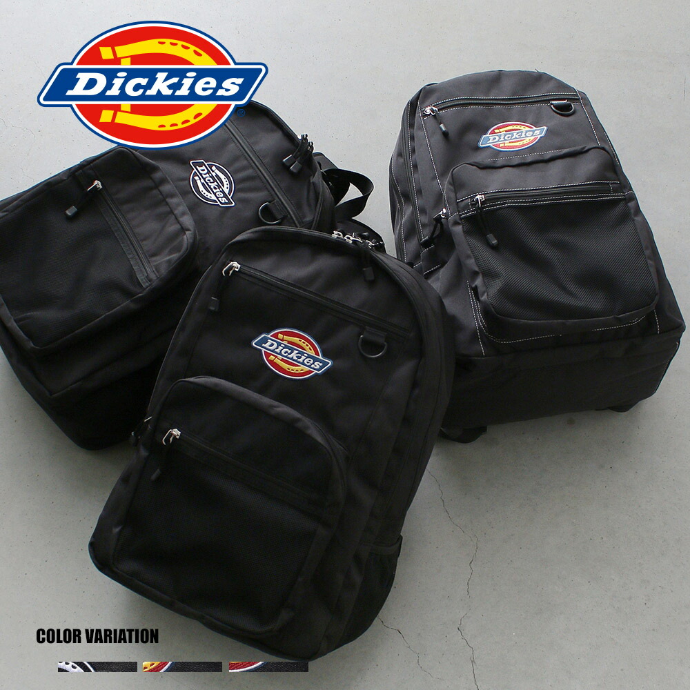 【Dickies】DK ICON LOGO STUDENT PACK/全3色 御徒面子 うしろ側風呂敷き包み 背嚢 通い 通学 ロゴタイプ メンズ レディース ユニ一発やる
