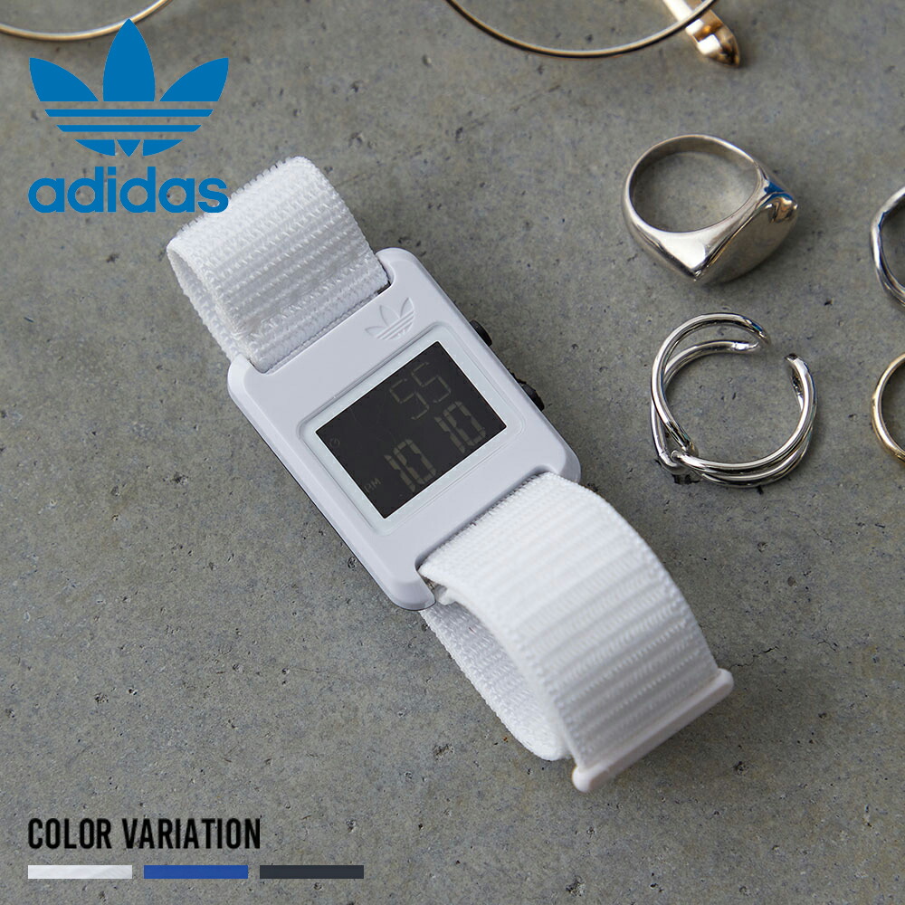 〈SALE必要経費40％OFF〉【ADIDAS】ADIDAS RETRO POP DUGITAL AOST23064/全3色 ウオッチ 携帯時計 スポーティー デジタル  メンズ レディース ユニ一発やる ホワイト-ブルー-ブラック