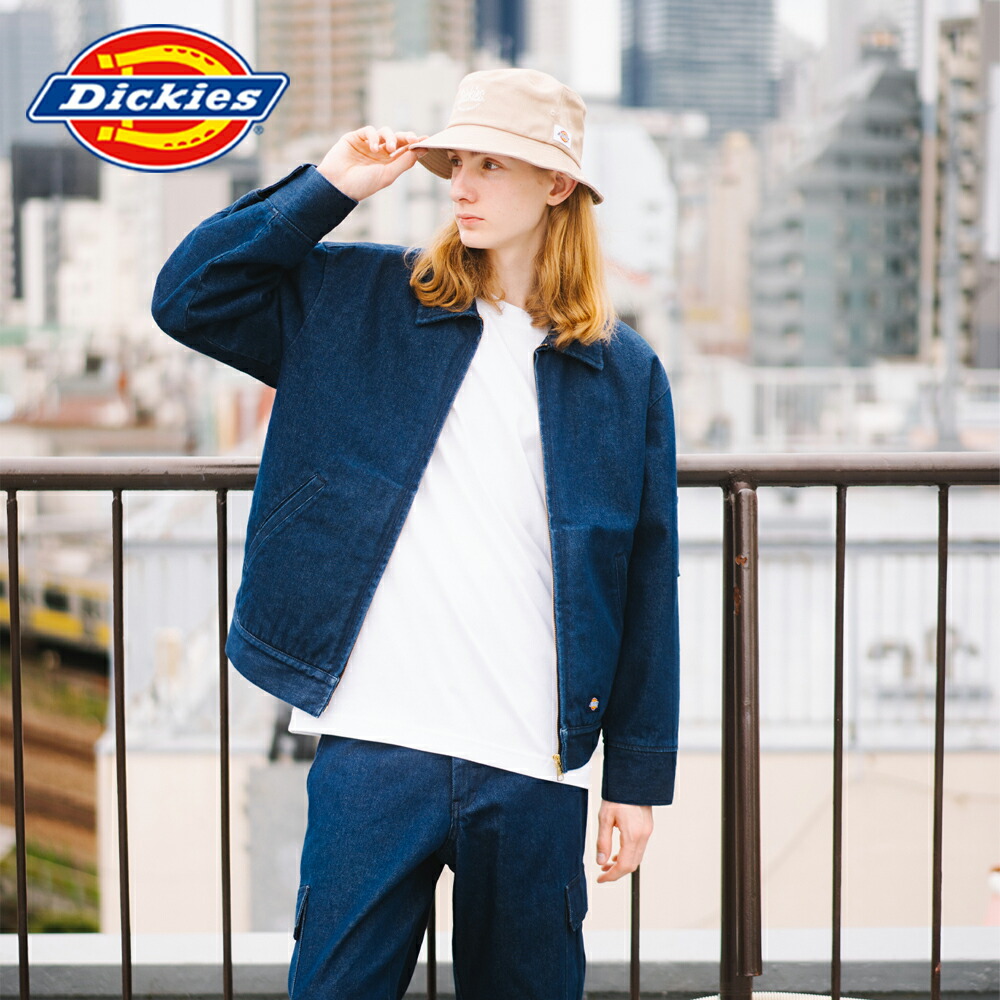 Dickies ダークグリーン ジャケット SR Dickies/ディッキーズ ビッグシルエット Work Jacket/ワーク