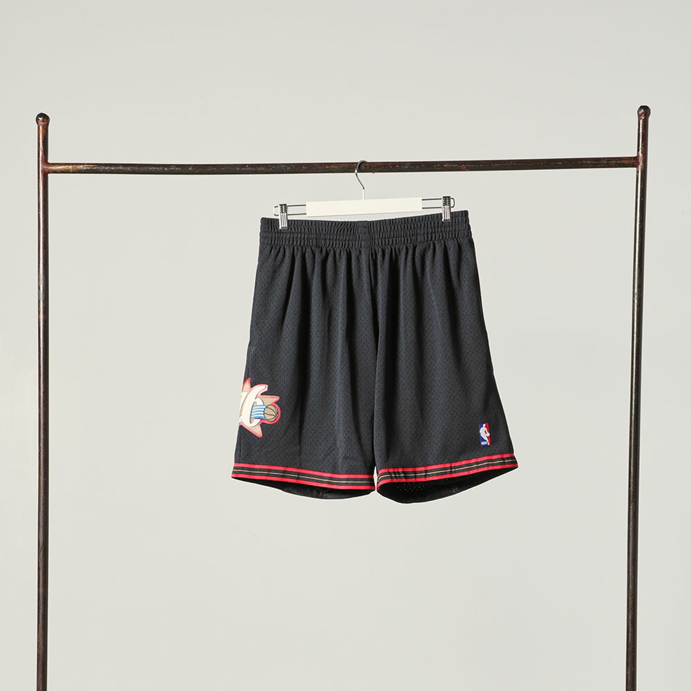 フィラデルフィア76ers Just Don バスケットボールショーツ M フィラデルフィア76ersベンシモンズcityバスパンゲームショーツ38L