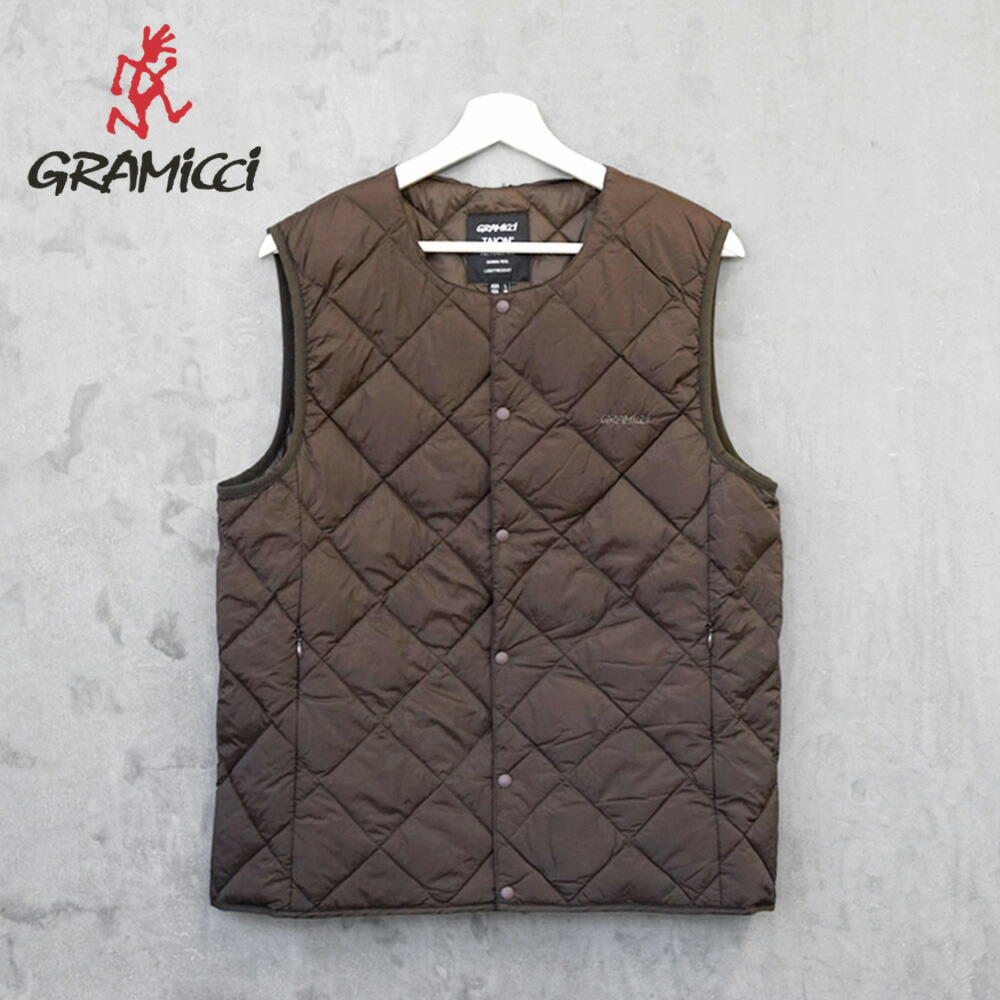【Gramicci】INNER DOWN VEST/全3色