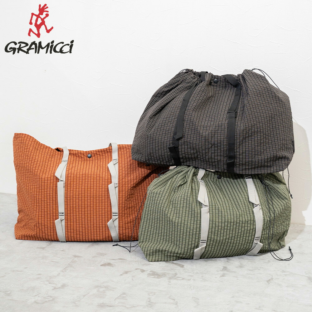〈SALE10%OFF〉【GRAMICCI】PLAID CLIMBING TOTO/全3色 6,415円