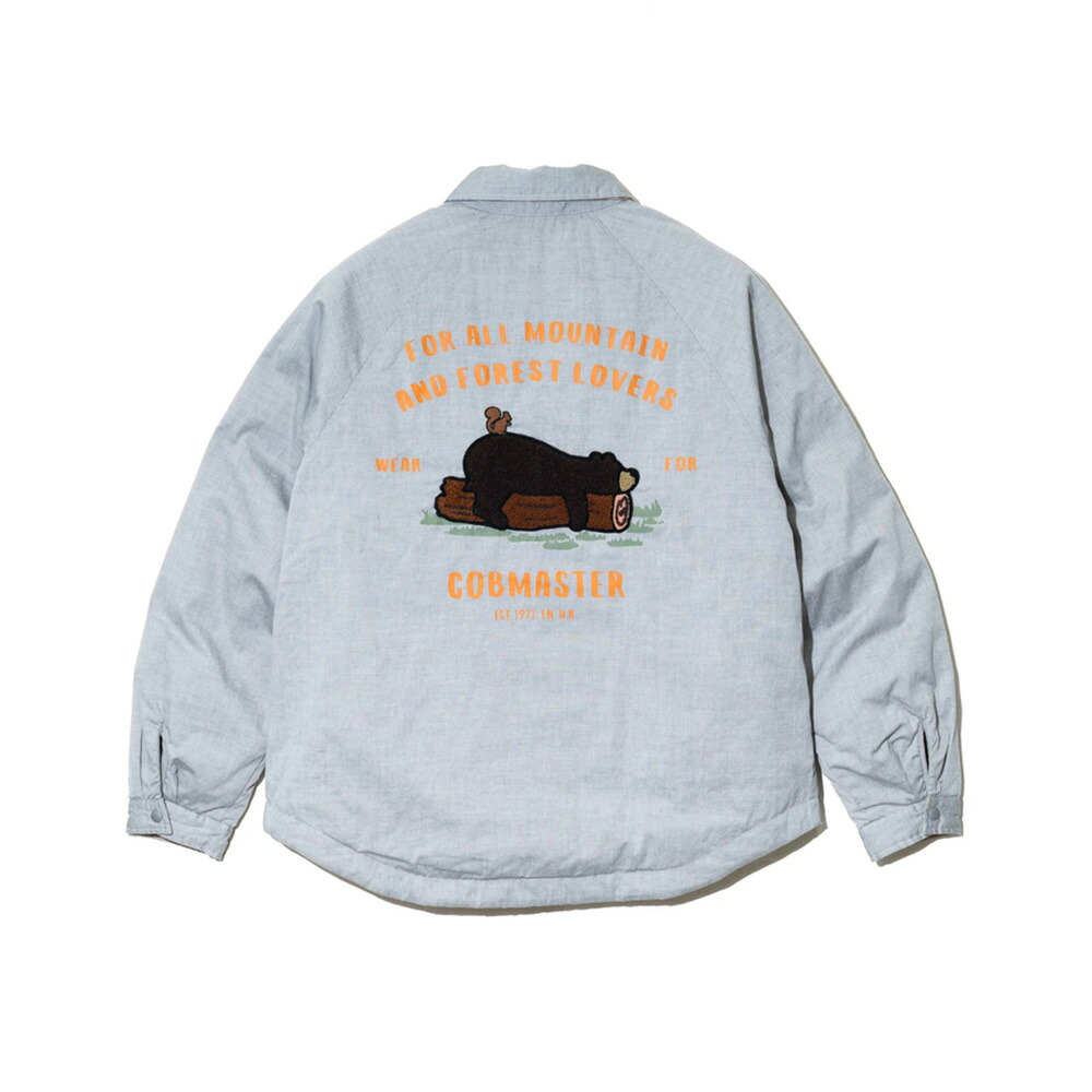 〈SALE必要経費10％OFF〉【COB MASTER】中綿リヴァーシブル JKT/全3色 ブラックxレンガ-グレーxベージュ-マスタードxオリーブ