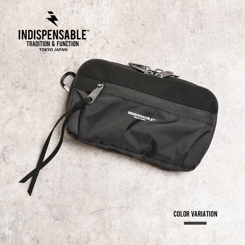 Indispensable インディスペンサブル Multi Pouch Wizz Econyl Ms 全1色 バッグ ポーチ マルチポーチ かばん 鞄 メンズ レディース ユニセックス エコニール ブラック Indispensable 14837600 ユグランス Ajors Com Br
