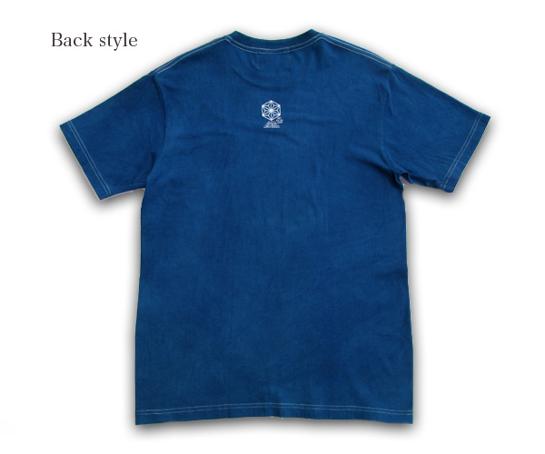 【楽天市場】藍染めTシャツ インディゴ Tシャツ インディゴ染め メンズ Tシャツ T-shirtタイダイ tie dye アウトドア 曼荼羅