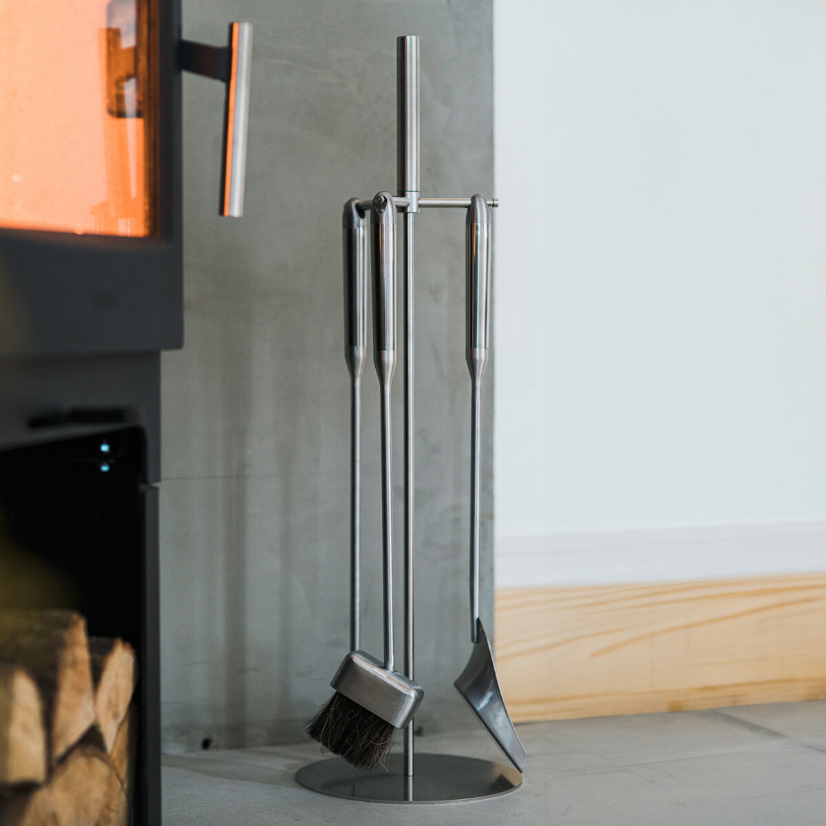 楽天市場】ステンレスツールセット ショート【ストーブツール 薪