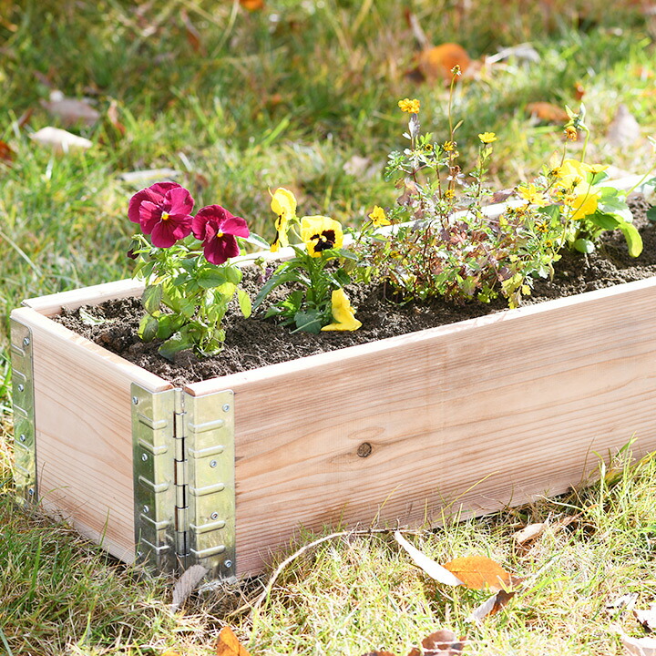 値頃 木製プランター ガーデニング 花壇 A Design ガーデンボックス800 300 ナチュラル Toyama Nozai Co Jp