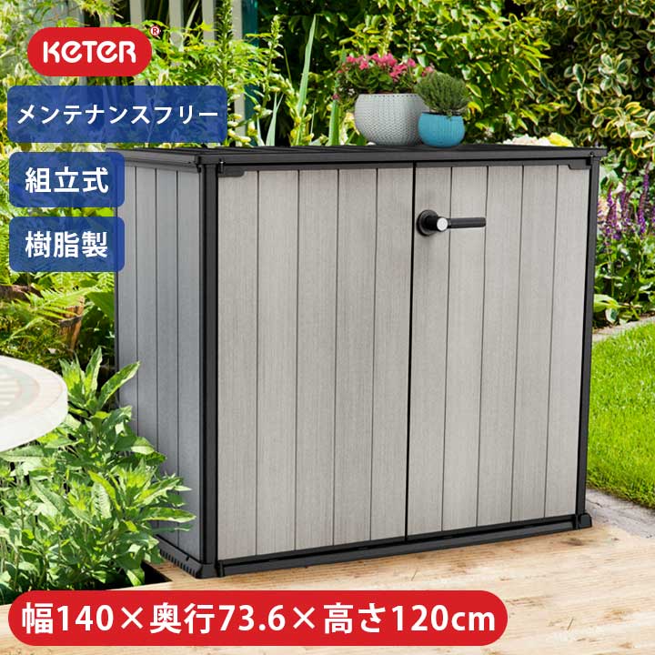 屋外 収納庫 物置 小型 ケター 樹脂製 KETER 【2021福袋】 パティオストア ガーデンストレージ 最新入荷