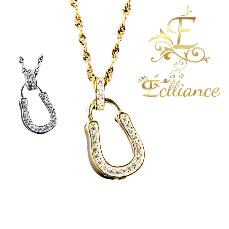 楽天市場 Eclliance エクリアンス Luxury Horseshoe Necklace ラグジュアリー 馬蹄 ネックレス メンズ レディース ブランド Gise