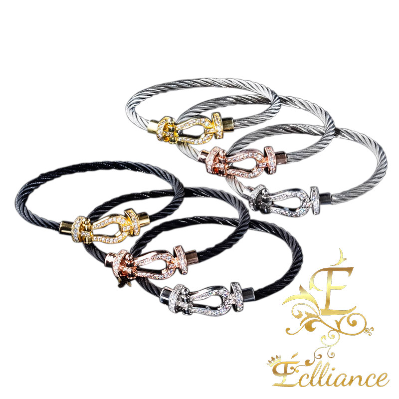 楽天市場 Eclliance エクリアンス Horse S Hoof Bracelete ブレスレット バングル ホース 馬蹄 蹄 馬 メンズ レディース ブランド Gise