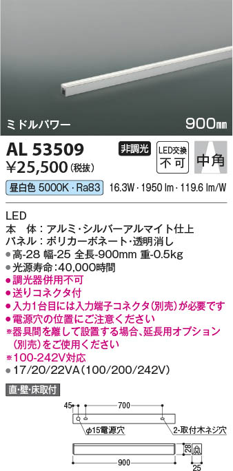 勝手もと灯