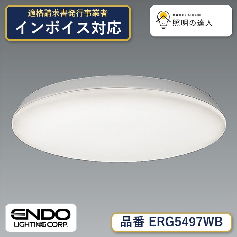 7/19～7/26 お買い物マラソン 最大47.5倍　【大特価】　遠藤 ERG5497WB｜照明の達人