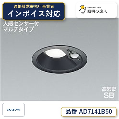 【最安値に挑戦】　 コイズミ照明 koizumi ＬＥＤ防雨ダウン*AD7141B50｜照明の達人
