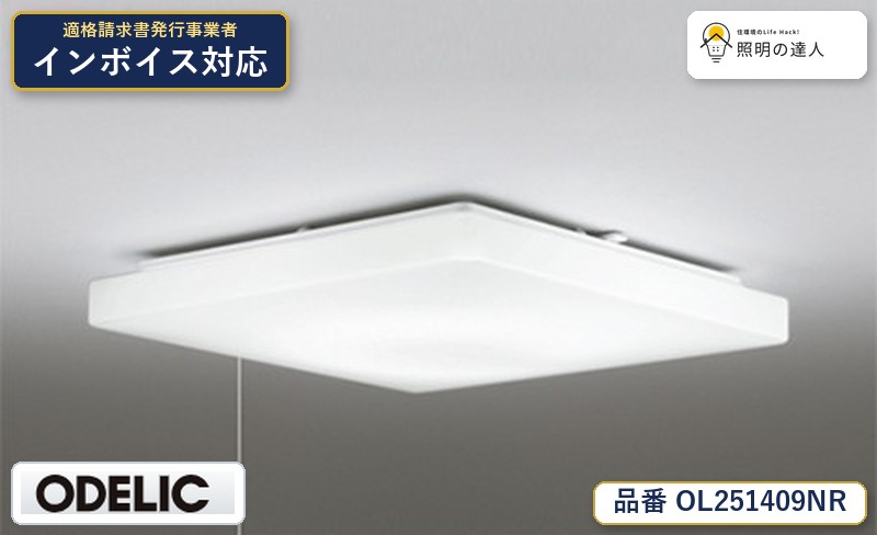 【大特価】　　 オーデリック ODELIC シーリングライト OL251409NR｜照明の達人