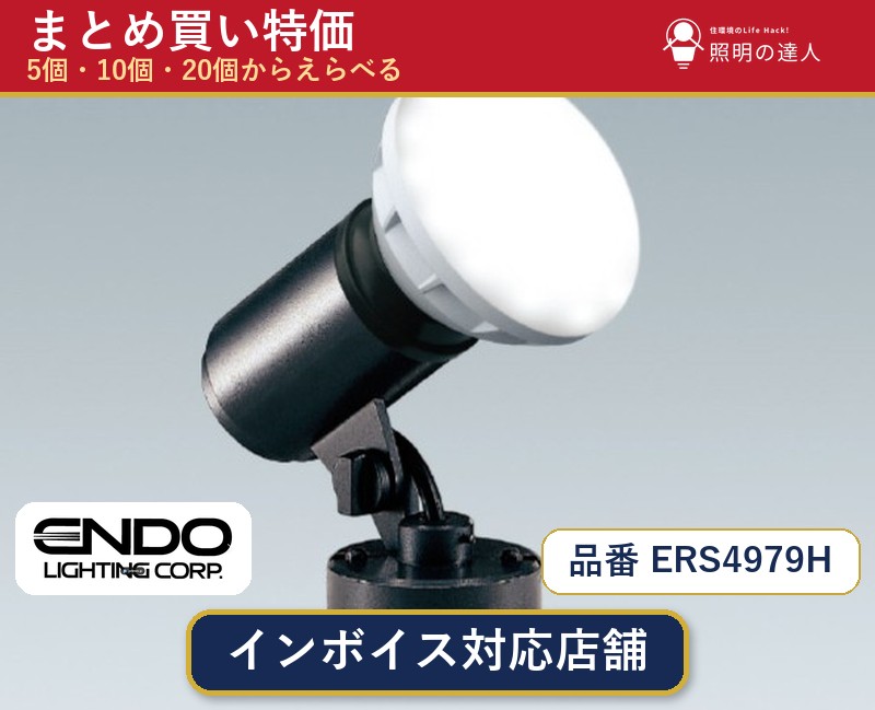 【まとめ買い】遠藤照明 ERS4979H スポットライト 1個 5個 10個 20個|照明の達人