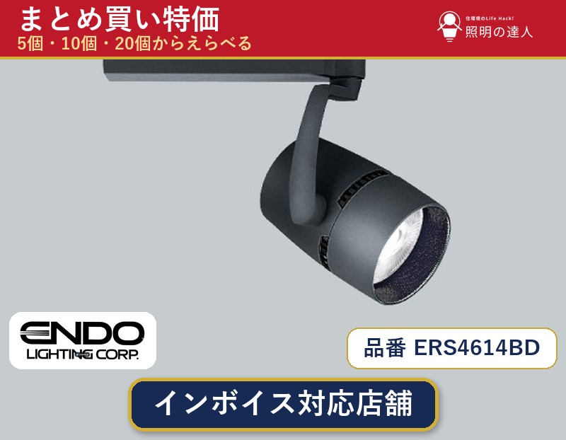 【まとめ買い】遠藤照明 ERS4614BD スポットライト 1個 5個 10個 20個|照明の達人