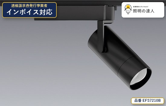 7/19~7/26 お買い物マラソン 最大47.5倍 【特価】遠藤照明 EFS7210B スポットライト 3385lm ブラック|照明の達人