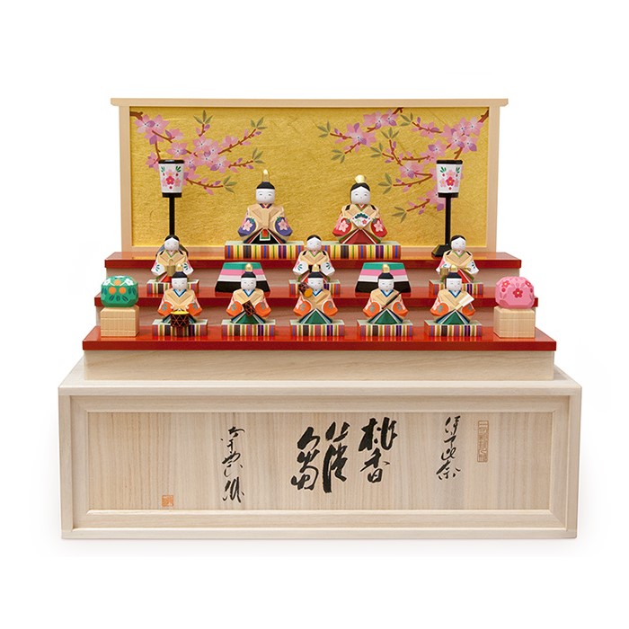 一刀彫 南雲 雛人形 ミニ雛人形 春 ひな祭り 置物 インテリア 楽天市場】【1日限定P10倍！2000円クーポン】 【購入特典あり】 雛人形
