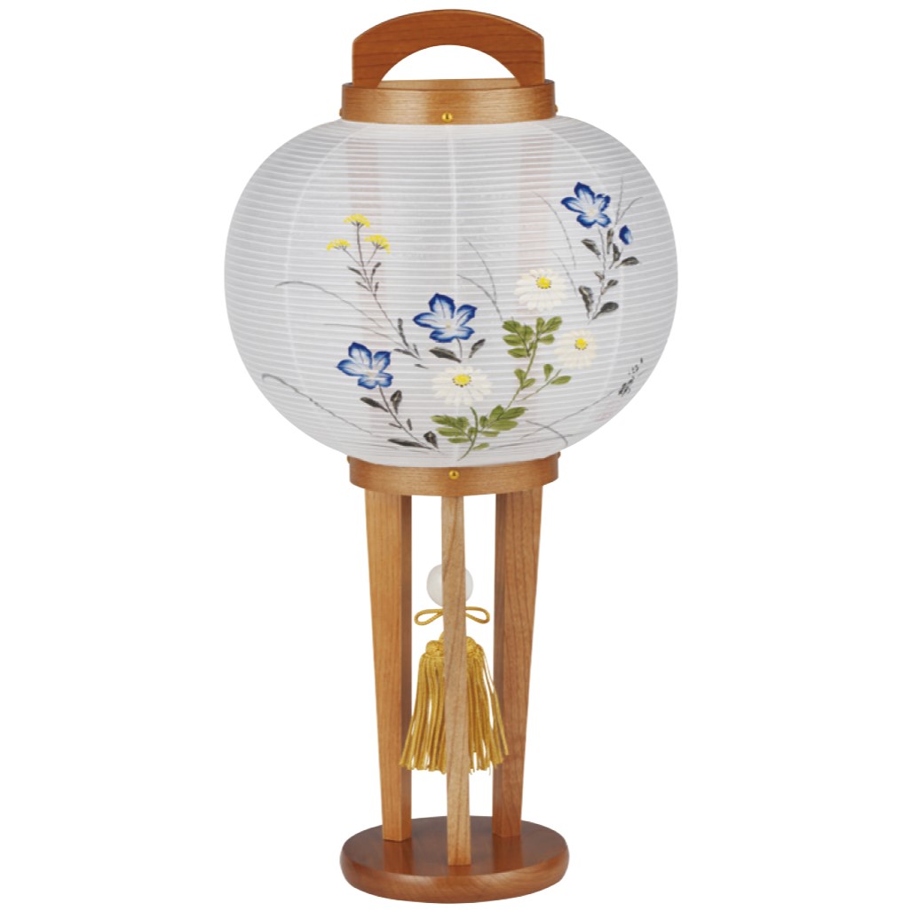 盆提灯 超特価sale開催 盆ちょうちん おしゃれ 菊 桔梗 ケヤキ調 遙 はるか 小町あんどん 創作提灯 盆提灯 Www Chessondemand Com