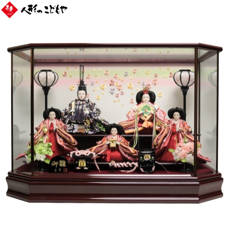 楽天市場】【最大2000円クーポン】 雛人形 ひな人形 ケース飾り 鈴音