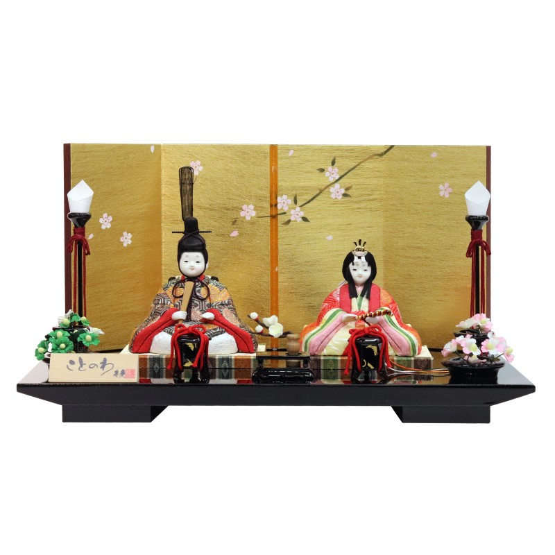 Sale 87 Off 雛人形 かわいい コンパクト おしゃれ 真多呂 寿慶 人形のこどもや本店オリジナル ことのわ 木目込み親王飾り 正絹 小 Kw hd N S Fucoa Cl
